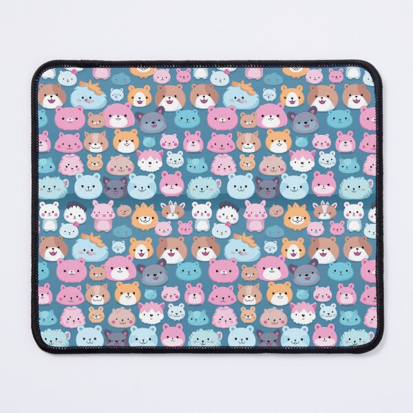 Item preview, Kawaii Animals Digital Paper 4 designed and sold by SeamlesslyStore.