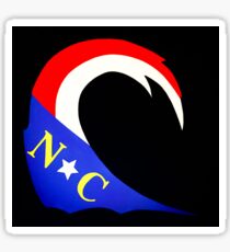 The NC Wave Sticker