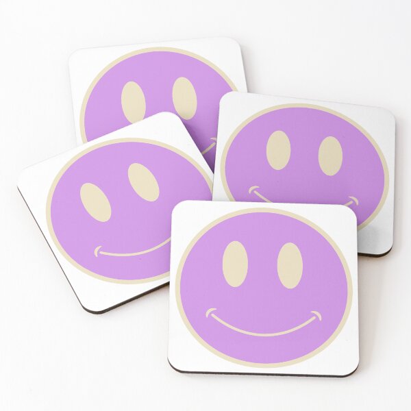 Aperçu de l'œuvre smiley esthétique (violet) créée et vendue par simpleartpieces.