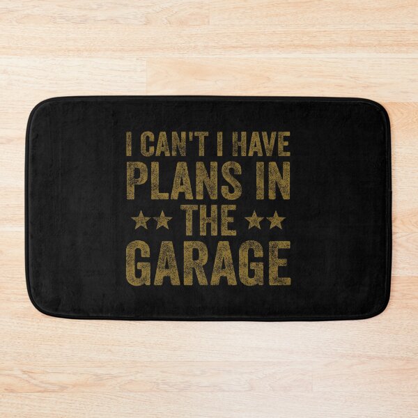 Item preview, I Can't I Have Plans In The Garage, Funny Retro Car Mechanic designed and sold by Amineharoni.