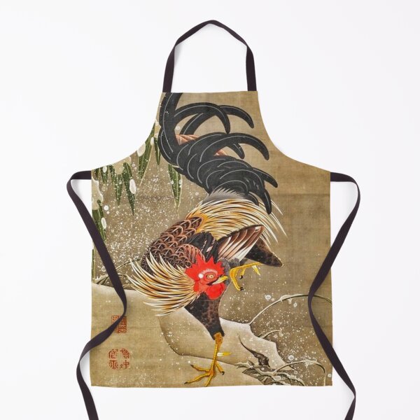 Item preview, Snowy Rooster Morning designed and sold by EarthSevenSeas.