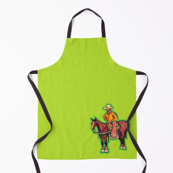Item preview, Cowboy in Green Watching the Herd designed and sold by Mad World Art Ltd. Co..