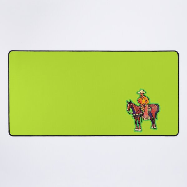 Item preview, Cowboy in Green Watching the Herd designed and sold by Mad World Art Ltd. Co..