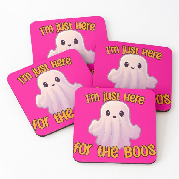 Item preview, Halloween Cute, Kawaii Halloween Pink Ghost designed and sold by DafraDesign.