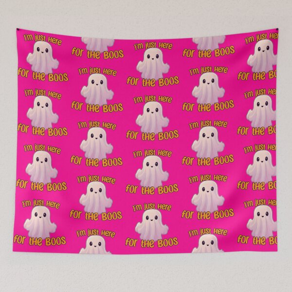 Item preview, Halloween Cute, Kawaii Halloween Pink Ghost designed and sold by DafraDesign.