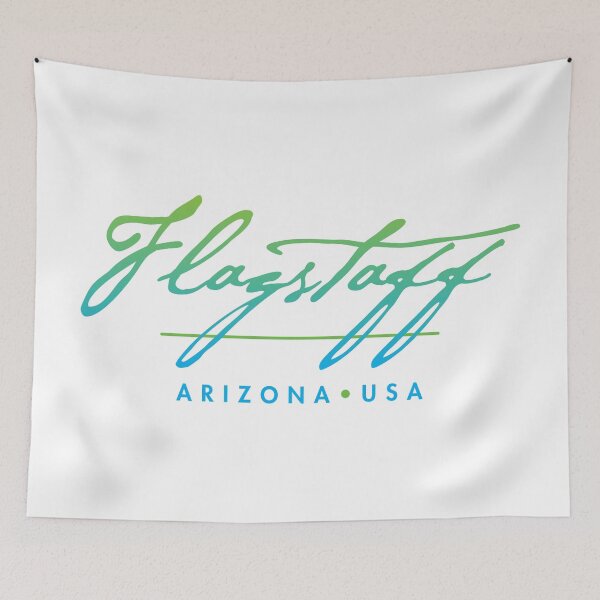 Item preview, Flagstaff Arizona Typographic Design designed and sold by Futurebeachbum.