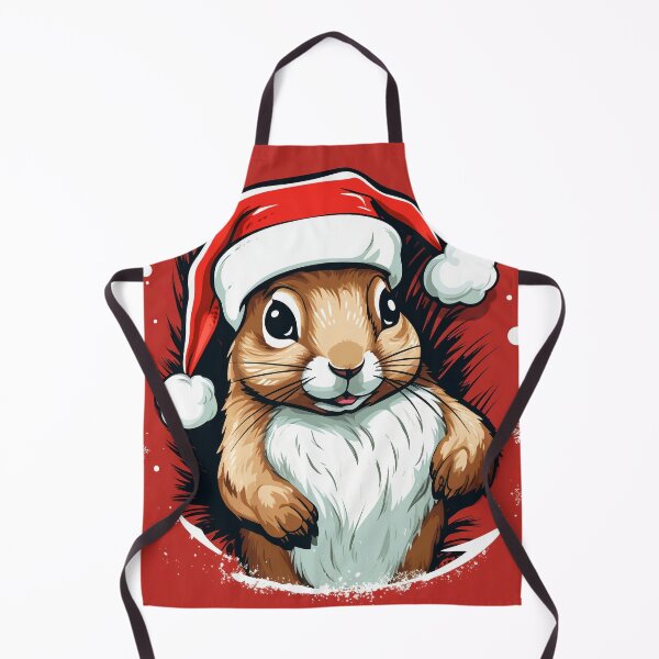 Item preview, Cute squirrel with Santa hat designed and sold by FlyingRaven1.