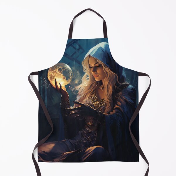 Item preview, The Wicked Sorceress and Her Crystal Ball designed and sold by yourfavdraw.