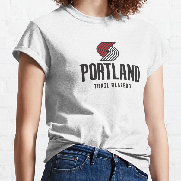 Pro Standard Women's Black Portland Trail Blazers Classics Boxy T-shirt