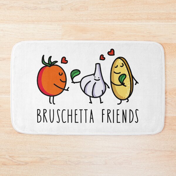Item preview, Funny bruschetta friends designed and sold by spontania.