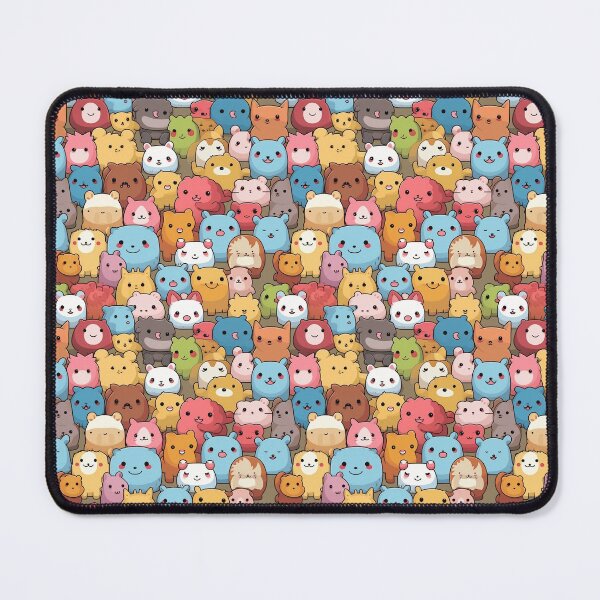 Item preview, Kawaii Animals Digital Paper 9 designed and sold by SeamlesslyStore.