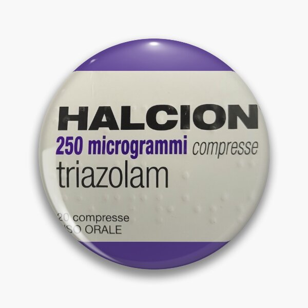 Item preview, Halcion triazolam box pharma design designed and sold by DF118.