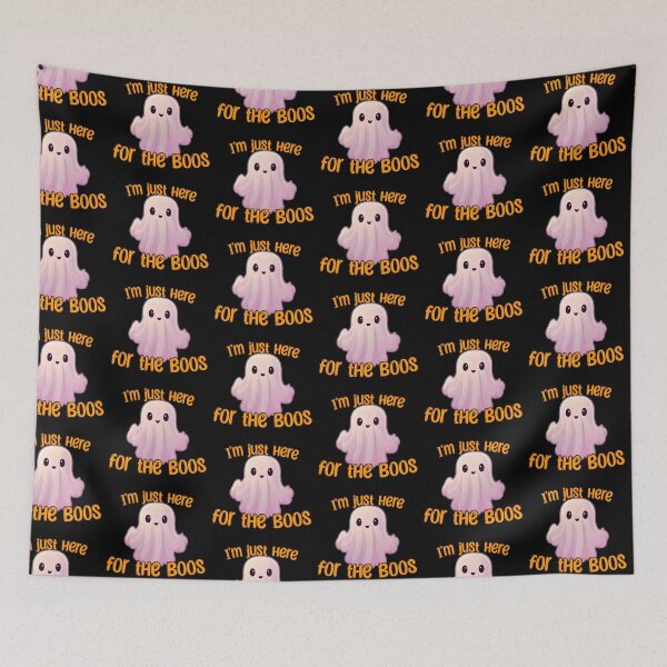 Item preview, Halloween Cute, Kawaii Halloween Pink Ghost designed and sold by DafraDesign.