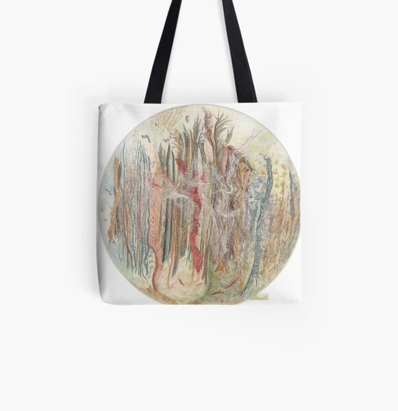 Working on the Moon All Over Print Tote Bag
