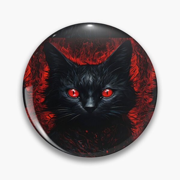 Item preview, Black Cat With Red Eyes designed and sold by NPC-Trader.