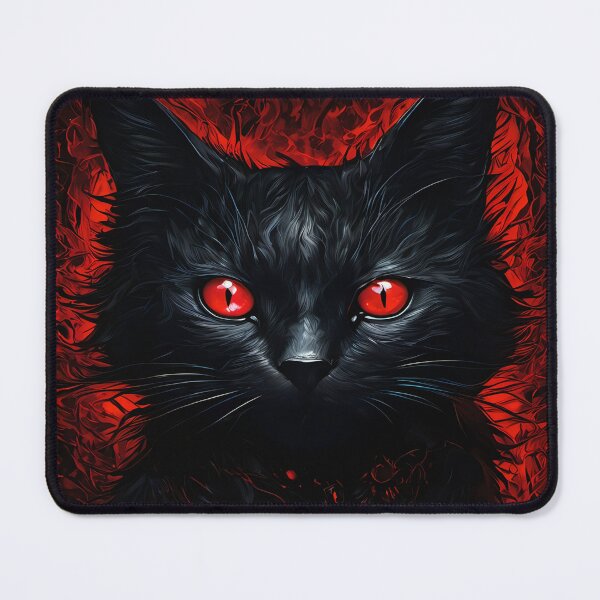 Item preview, Black Cat With Red Eyes designed and sold by NPC-Trader.
