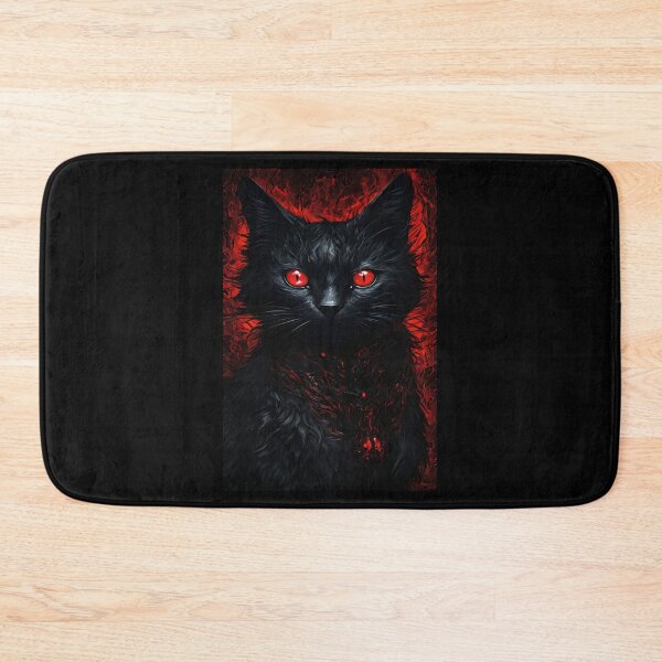 Item preview, Black Cat With Red Eyes designed and sold by NPC-Trader.