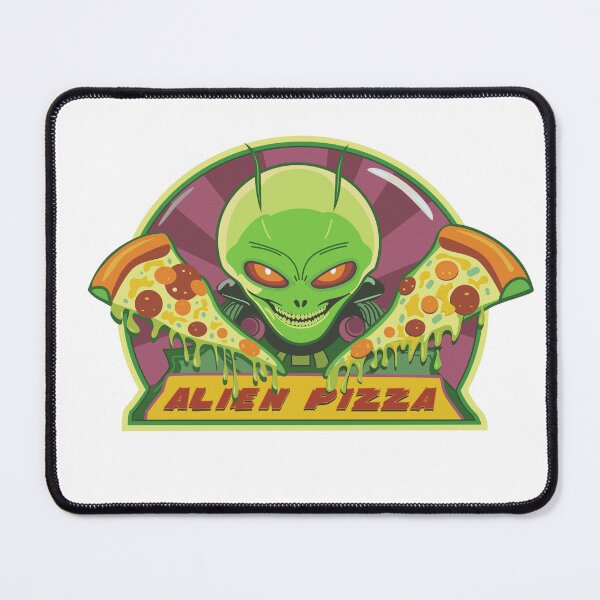 Item preview, Alien pizza designed and sold by artistua.