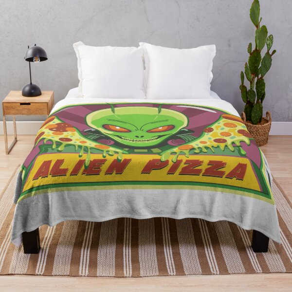 Item preview, Alien pizza designed and sold by artistua.