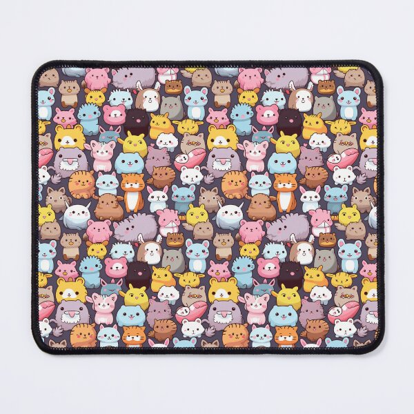 Item preview, Kawaii Animals Digital Paper 12 designed and sold by SeamlesslyStore.