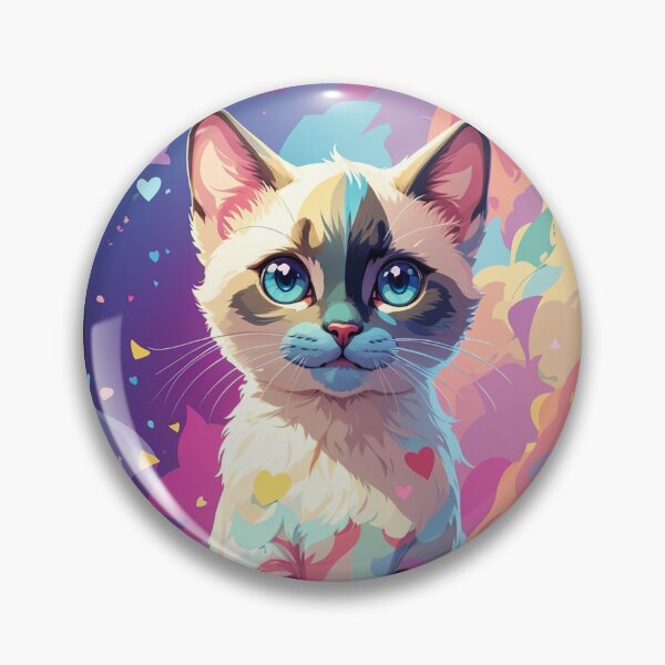 Item preview, Cute Baby Siamese Cat  - give me some food designed and sold by mamacub.
