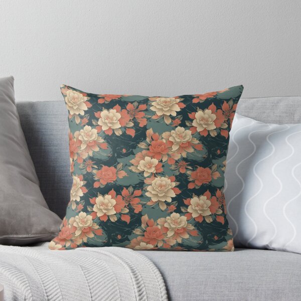 Item preview, Oriental flowers 92 designed and sold by DoodleLandShop.