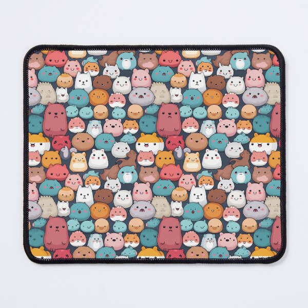 Item preview, Kawaii Animals Digital Paper 13 designed and sold by SeamlesslyStore.