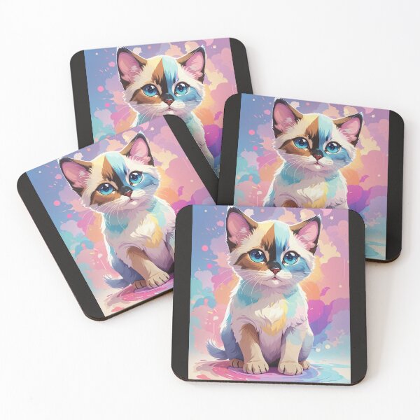 Item preview, Cute Baby Siamese Cat  - give me some food designed and sold by mamacub.