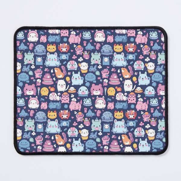 Item preview, Kawaii Animals Digital Paper 14 designed and sold by SeamlesslyStore.
