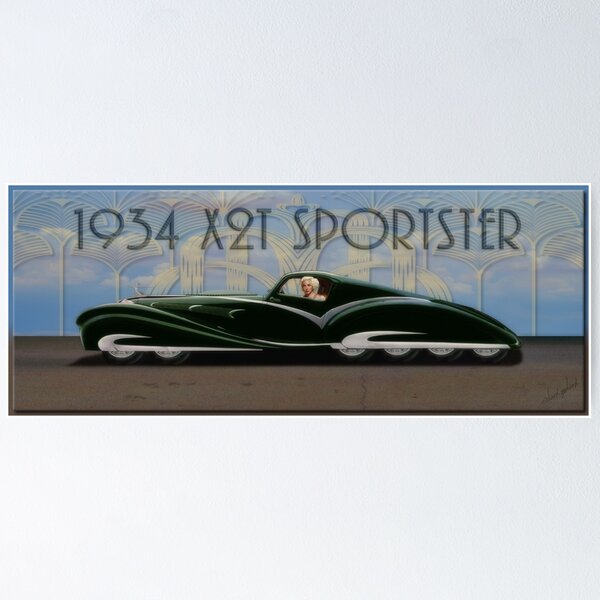 Item preview, 1934 X2T Sportster designed and sold by Richard  Gerhard.