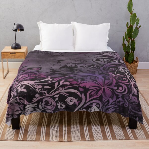 Item preview, Purple Shadows: Enchanted Florals designed and sold by Feathers & Futhark.