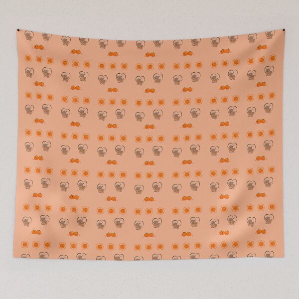 Item preview, Cute pumpkin halloween,little flowers, designed and sold by Smpari.