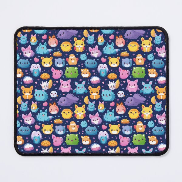 Item preview, Kawaii Animals Digital Paper 17 designed and sold by SeamlesslyStore.