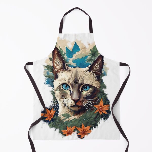 Item preview, Water Pot Kitty Splash Watermark Canna Leafs designed and sold by wojysmokes.