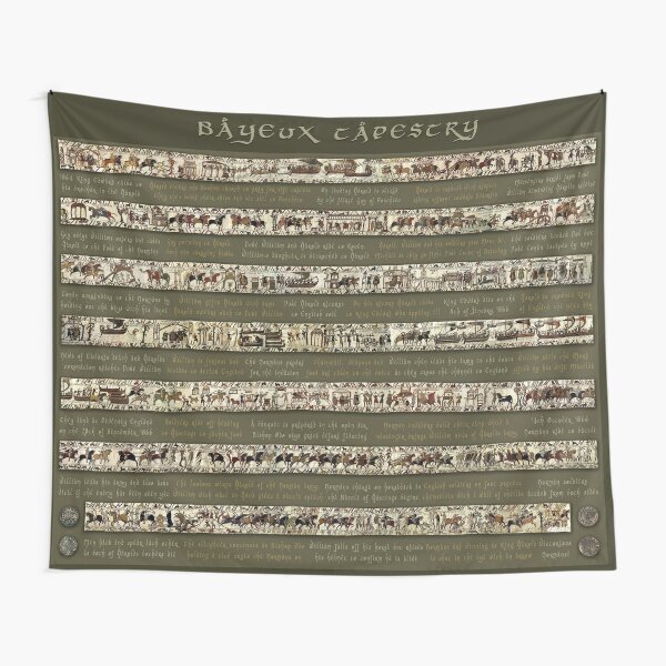 Bayeux Tapestry-Full scenes with story Tapestry