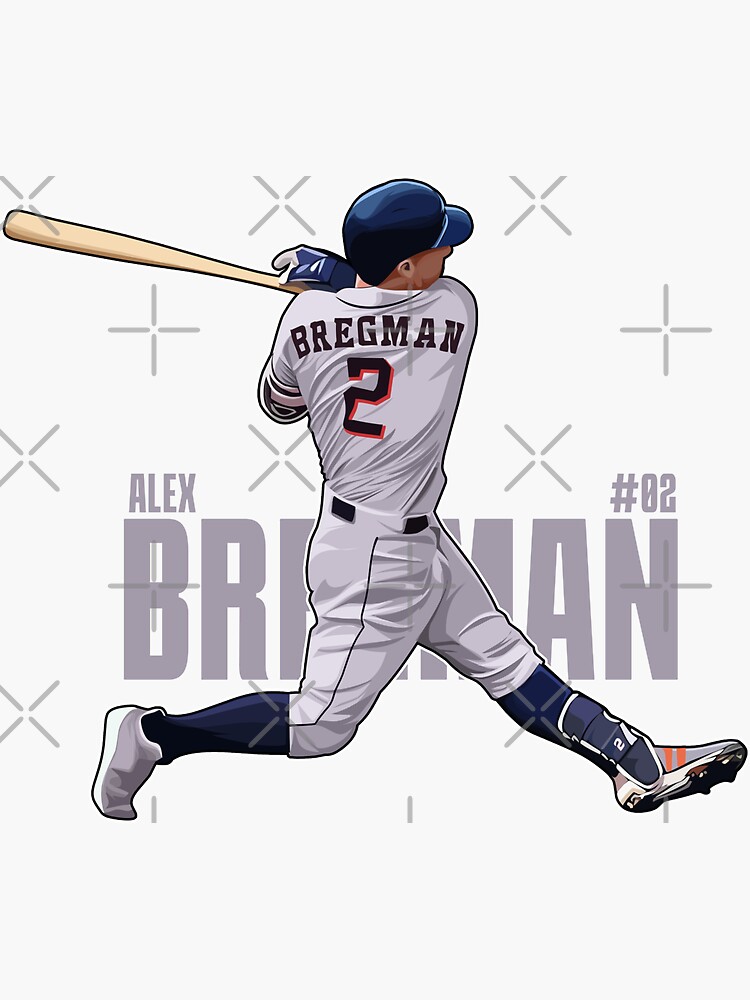 ALEX BREGMAN art print Houston Astros FREE shipping!
