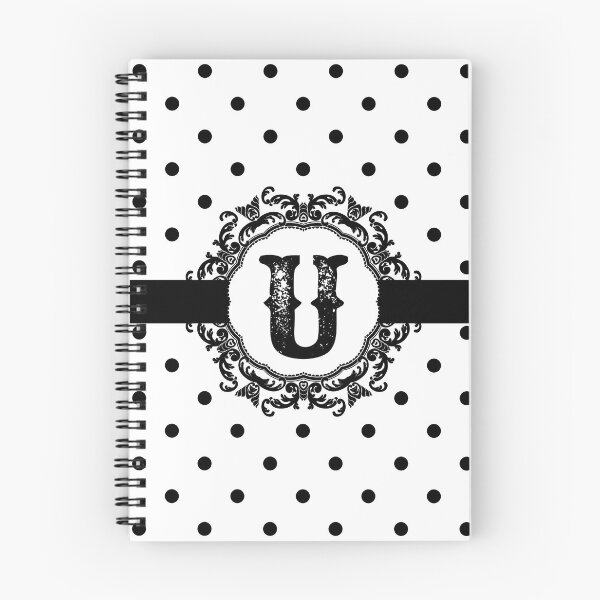 Item preview, Black Monogram: Letter U designed and sold by Jared Davies.