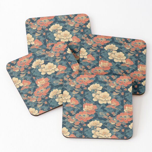 Item preview, Oriental flowers 94 designed and sold by DoodleLandShop.
