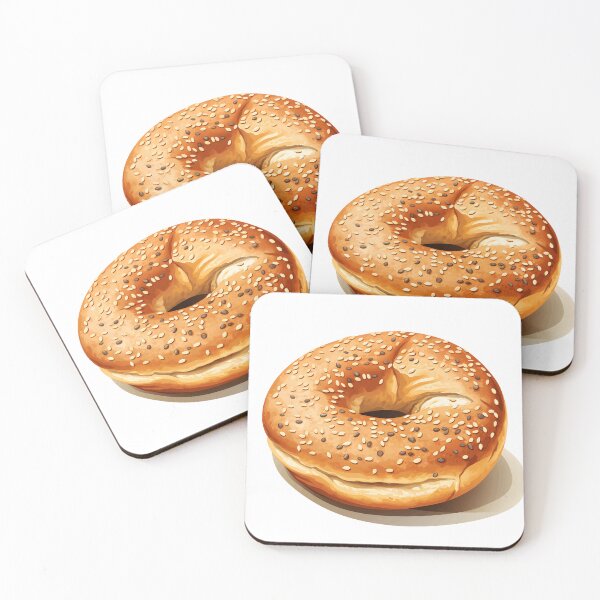 Item preview, Bagel Sticker designed and sold by Glenn Slingsby.