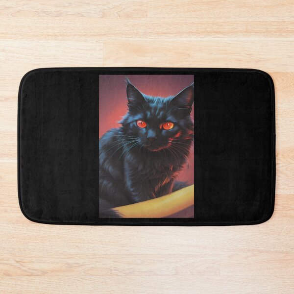 Item preview, Black Kitten With Red Eyes  designed and sold by NPC-Trader.