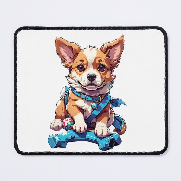 Item preview, Cute Dog With Blue Belt designed and sold by zileandesign.
