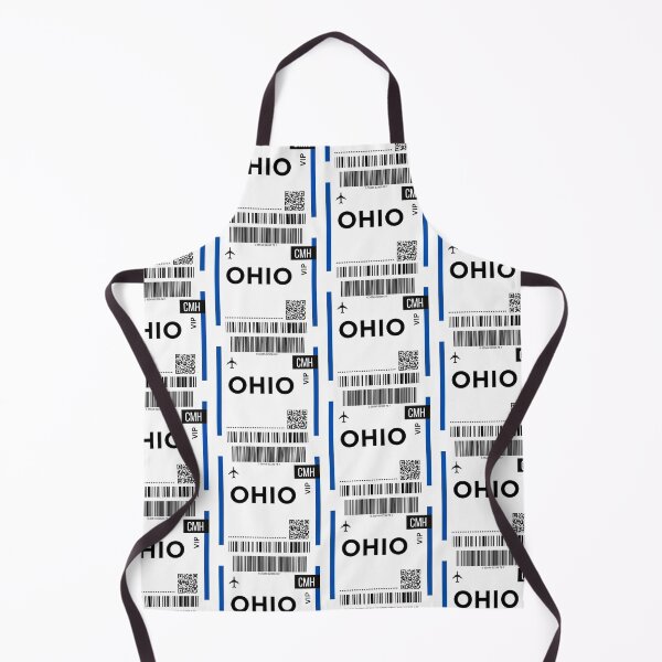 Item preview, Ohio Mini Airplane Boarding Pass designed and sold by RoamInk.