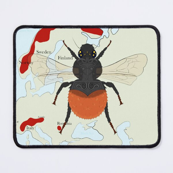 Item preview, Alpine Bumblebee (Bombus alpinus) designed and sold by amcattos.