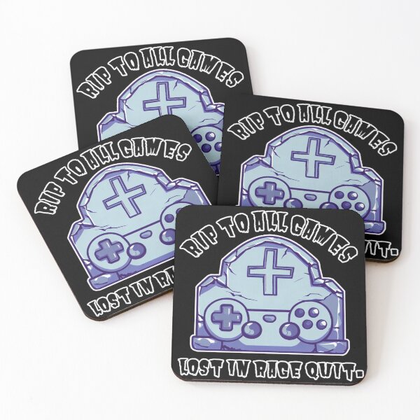 Item preview, Blue Tombstone Rage Quit designed and sold by OB Print.