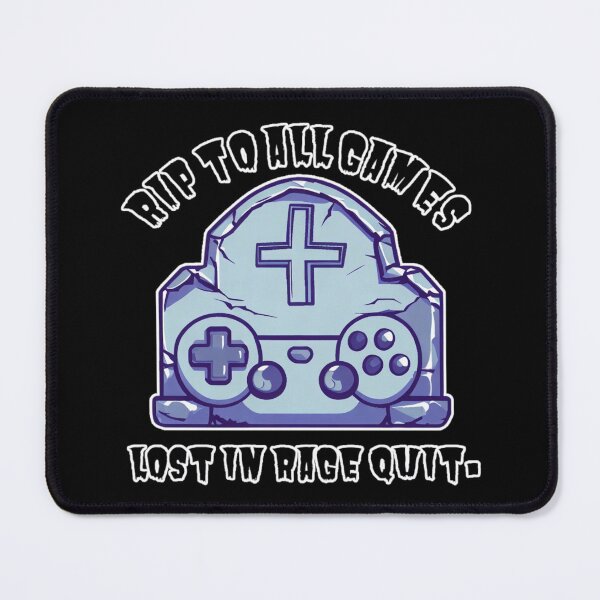 Item preview, Blue Tombstone Rage Quit designed and sold by OB Print.