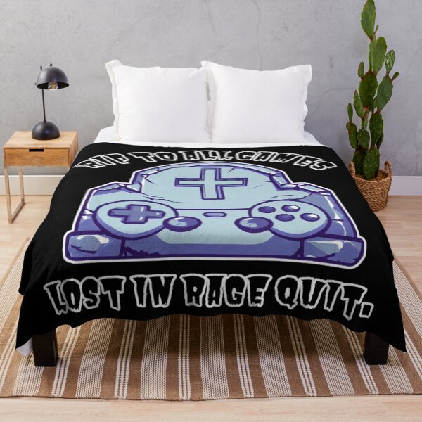 Item preview, Blue Tombstone Rage Quit designed and sold by OB Print.