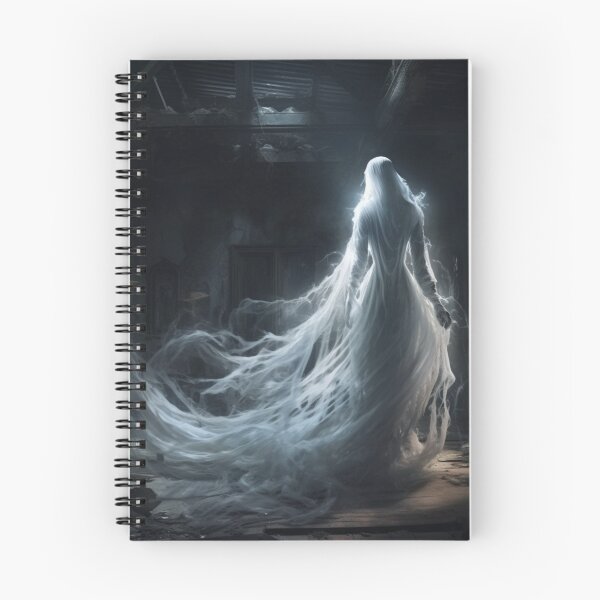 Item preview, The Ghostly Bride in a Decrepit Mansion designed and sold by yourfavdraw.