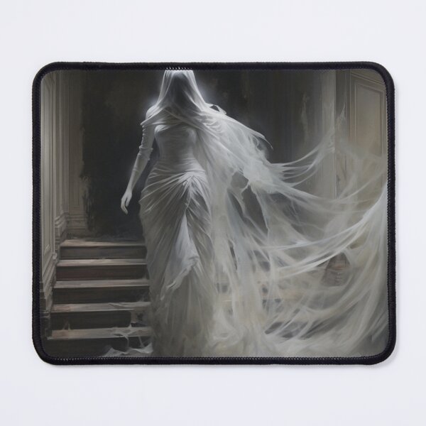 Item preview, The Ghostly Bride in a Decrepit Mansion designed and sold by yourfavdraw.
