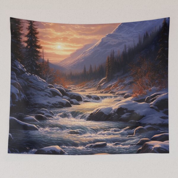 Item preview, Mountain Stream designed and sold by Dawn van Doorn.