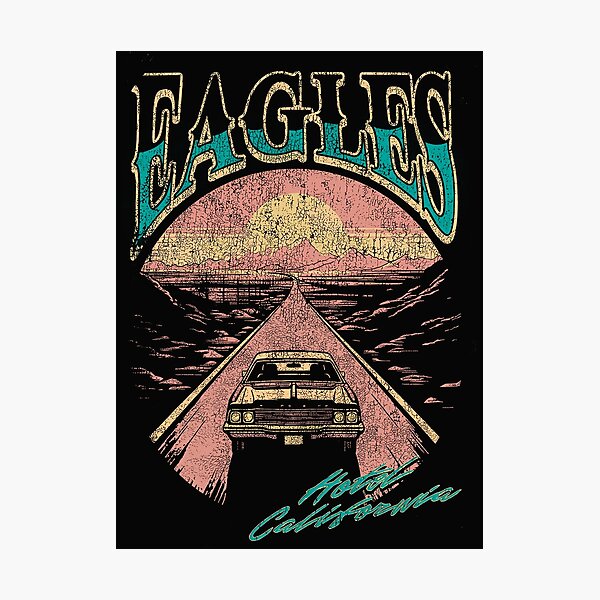 Hotel California Eagles Band Awesome Retro Vintage 90s shirt